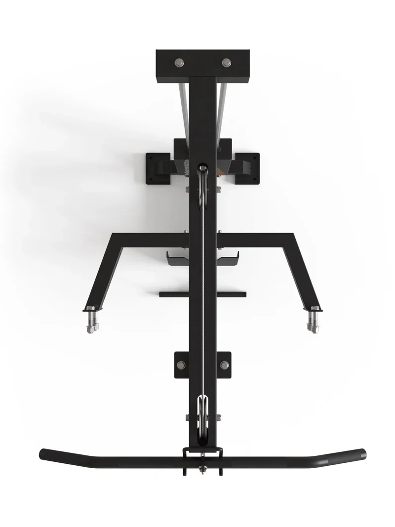 R8 Latzug mit Rudereinheit | 125kg Weight Stack