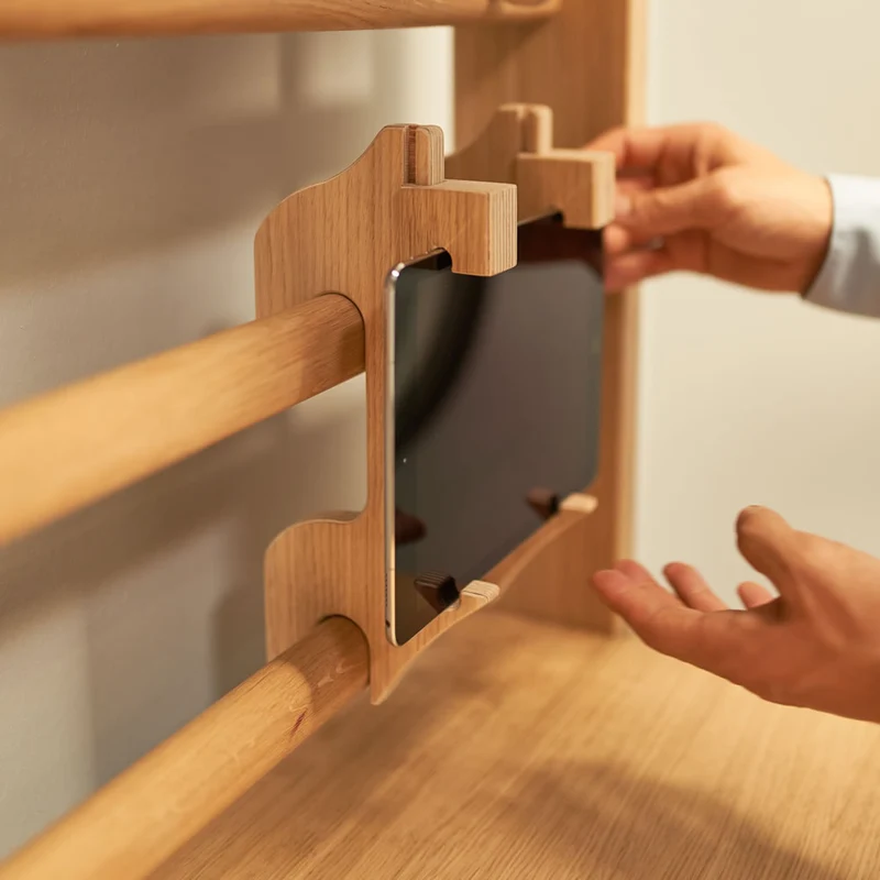 Heimholz Tablethalterung für Sprossenwand