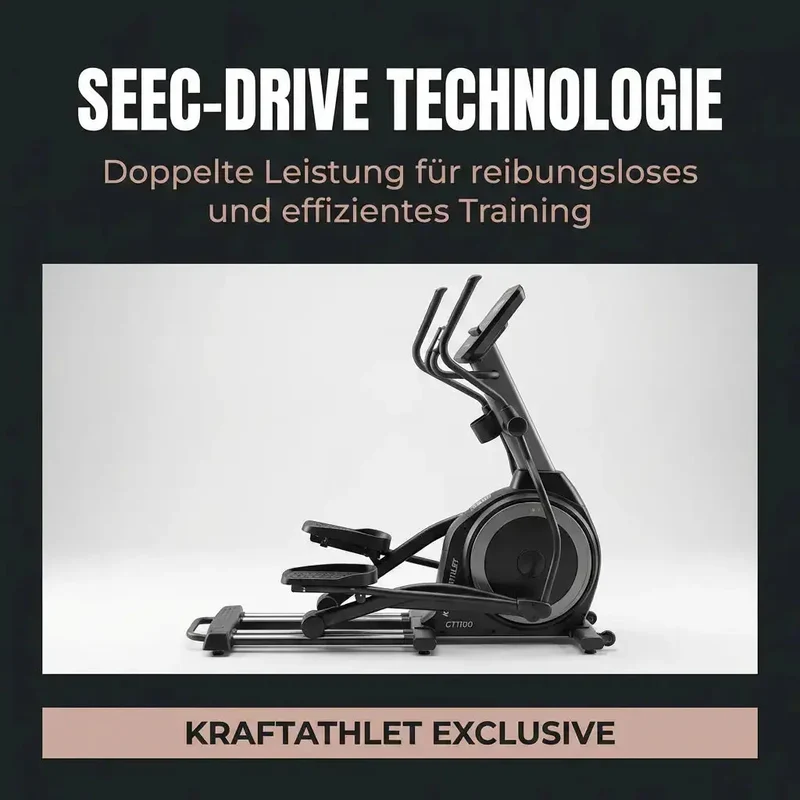 Elliptisches Profi-Fahrrad CT1100 By Shua Pro Series