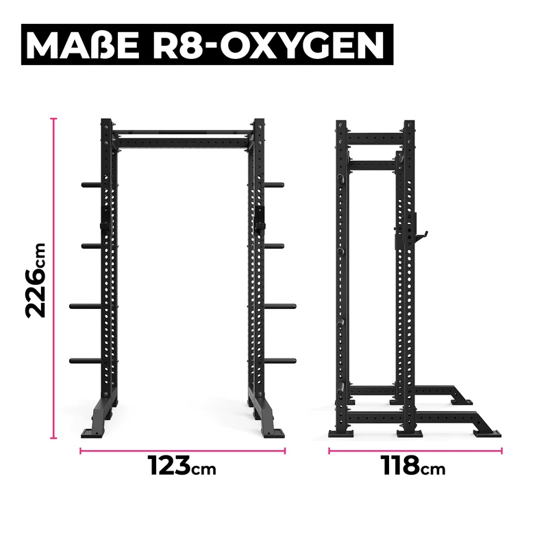 R8 Oxygen | Half Rack