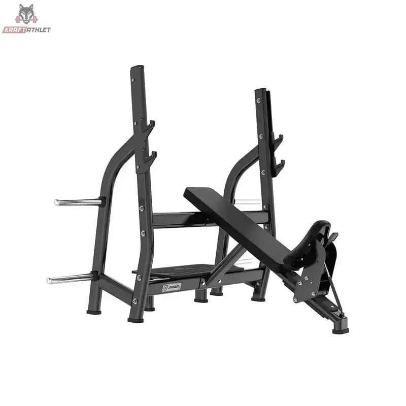 Positiv Geneigte Olympische Drückbank Black Series