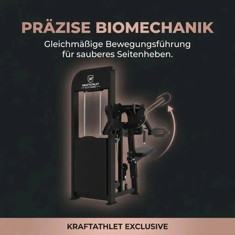 Selectorized Seitenheben – Elite Series für gezieltes Schultertraining