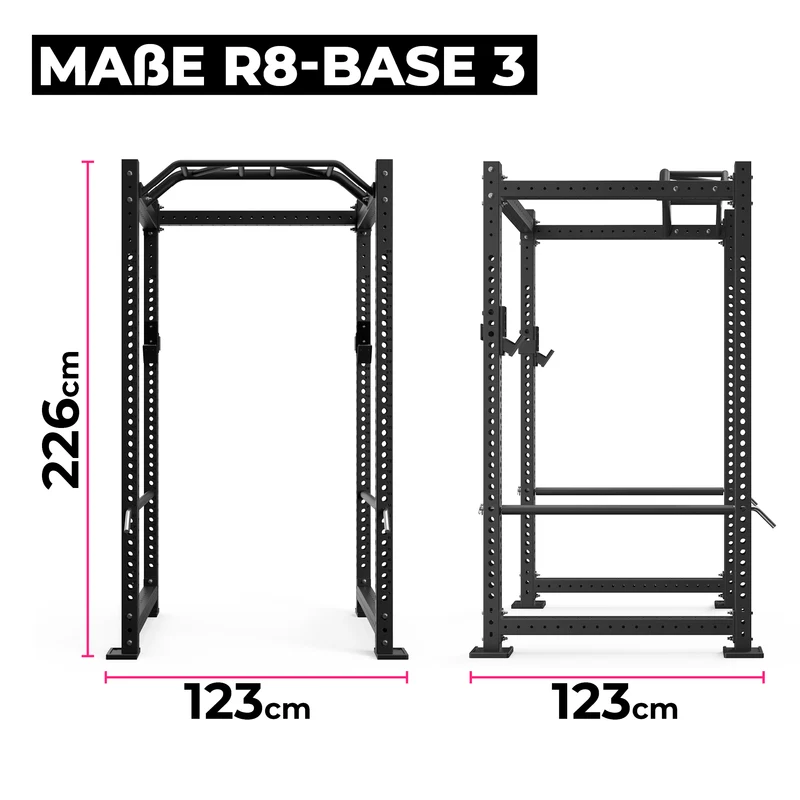 R8 Base 3 | Power Rack