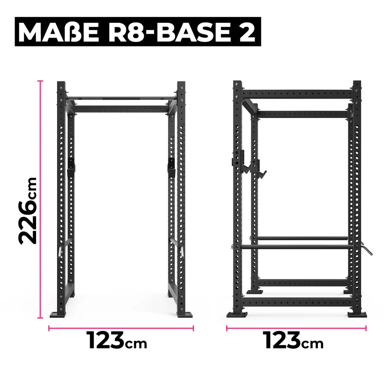 R8 Base 2 | Power Rack