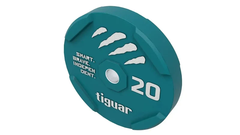 tiguar Rubber Bumper Plate 20 kg