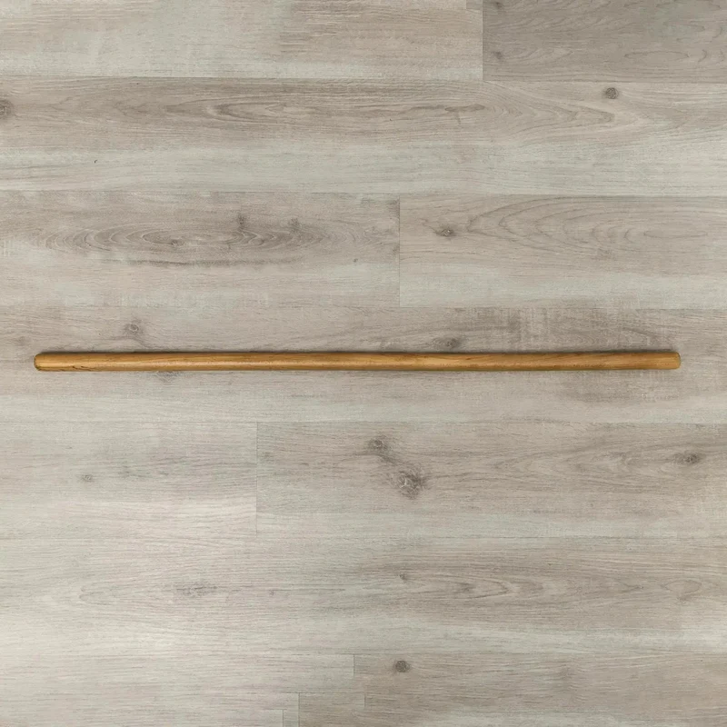 Hegren Pilates Wooden Stick 1.10m – Premium Eiche Trainingsbar
