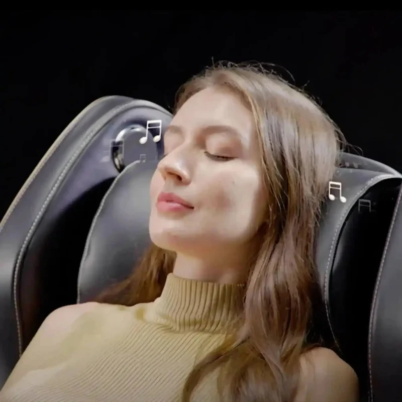 NAIPO Model U ClassicSwing 1900 Massagesessel – L-Schiene 80 cm, Bluetooth, kompakt