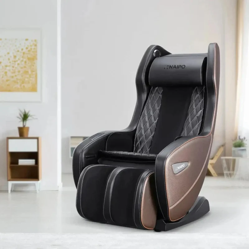 NAIPO Model U ClassicSwing 1900 Massagesessel – L-Schiene 80 cm, Bluetooth, kompakt