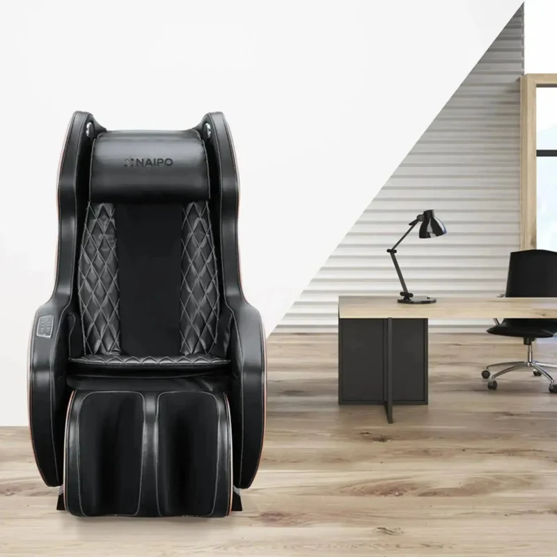 NAIPO Model U ClassicSwing 1900 Massagesessel – L-Schiene 80 cm, Bluetooth, kompakt