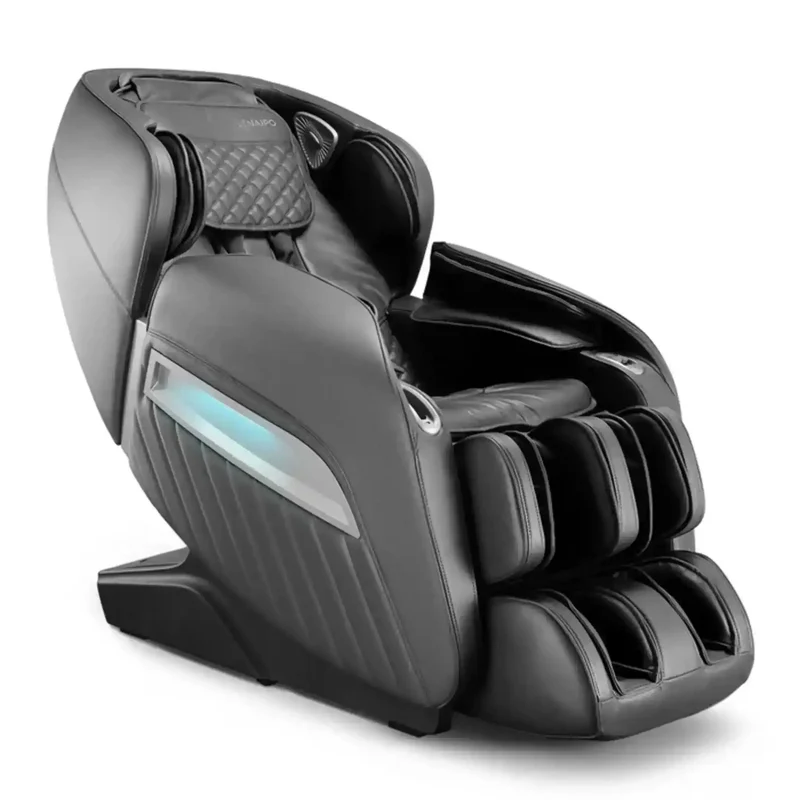 NAIPO Model P A350 Massagesessel – 2D Pro S+L-Schiene, 12 Programme, 24 Luftpolster