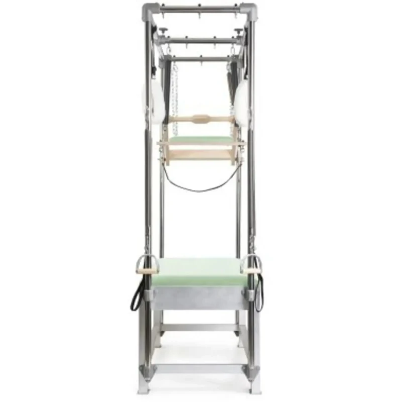Elina Classic Aluminum Cadillac – Premium Pilates Komplettgerät, Green