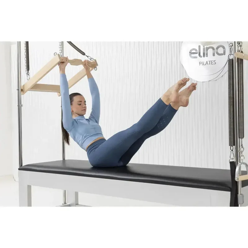 Elina Classic Aluminum Cadillac – Premium Pilates Komplettgerät, Green