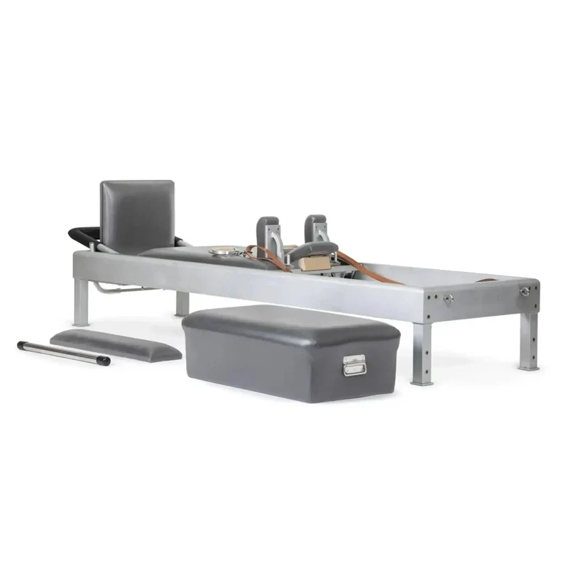 Elina Pilates Classic Reformer – Professionelle Studio-Qualität, Red