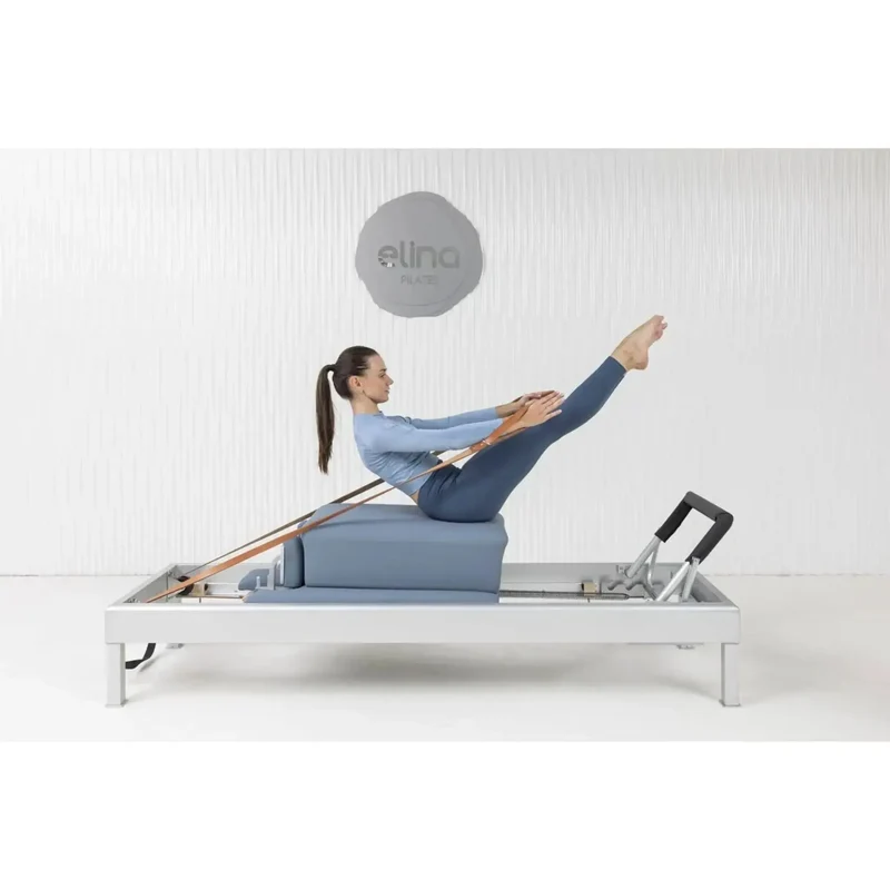 Elina Pilates Classic Reformer – Professionelle Studio-Qualität, Red