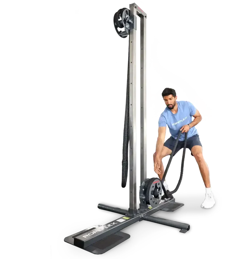 Ropeflex RX1500 Dragon Bügelstation – Standrahmen für 1–2 RX505 Seiltrommeln, 9 Höhen