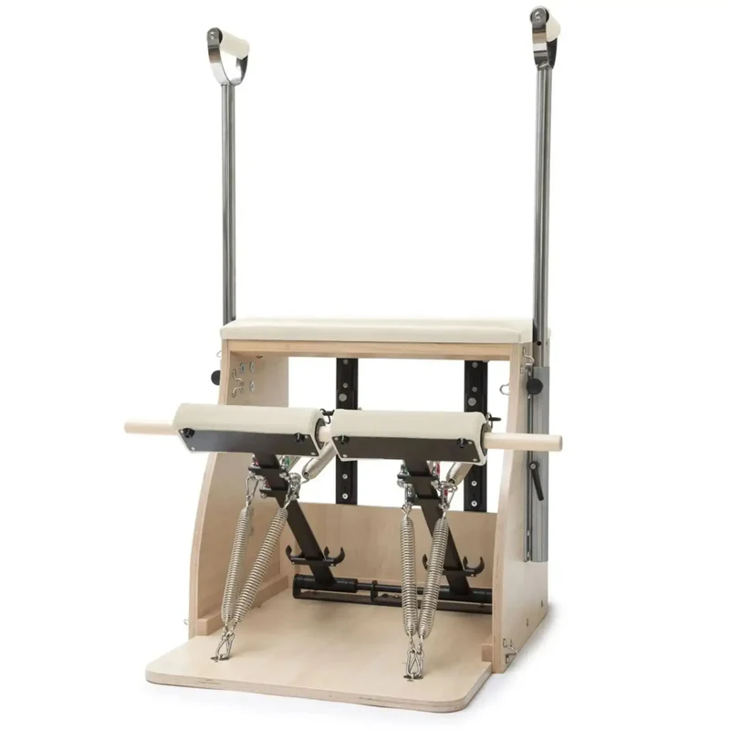 Elina Pilates Combo Chair Compact Wood Pilates Chair Elite Series