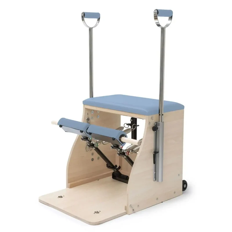 Elina Pilates Combo Chair Compact Wood Pilates Chair Elite Series