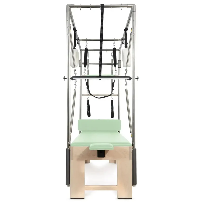 Elina Pilates Wooden Cadillac – Klassisches Holz-Design Premium, Ivory