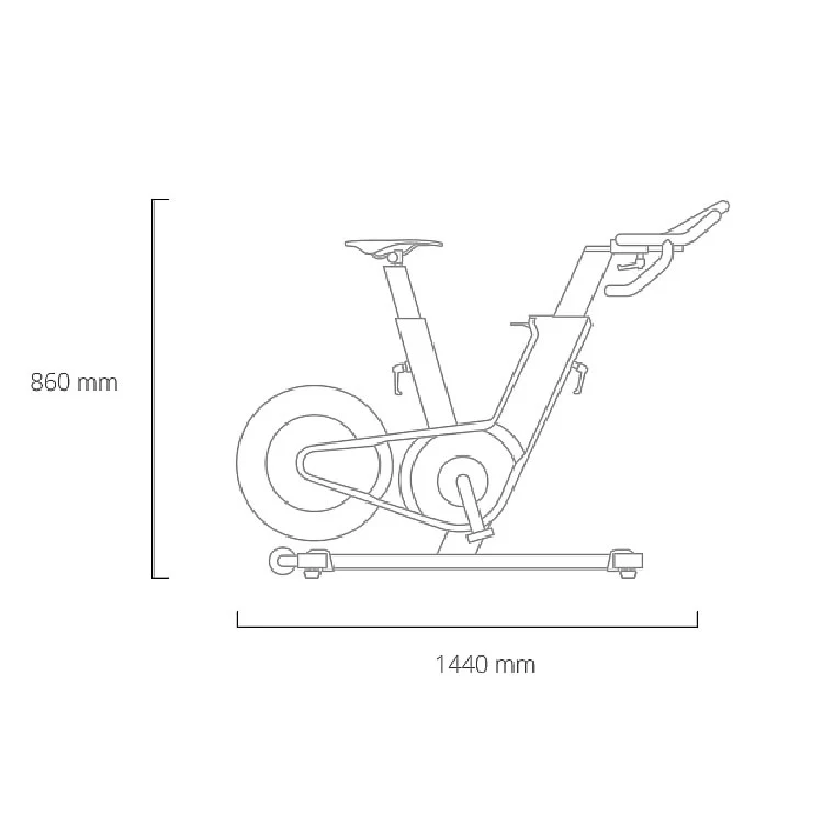 Zycle Smart ZBike Indoor Cycling Bike