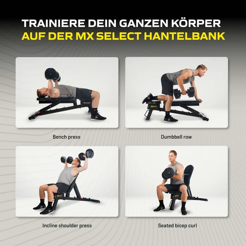 MX Select verstellbare Hantelbank