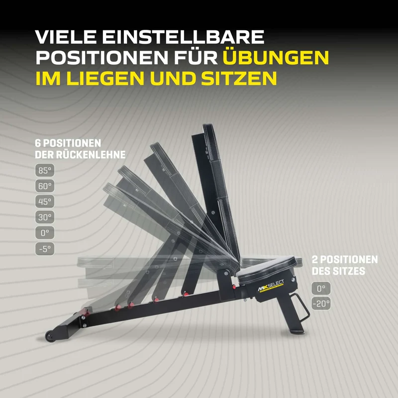 MX Select verstellbare Hantelbank
