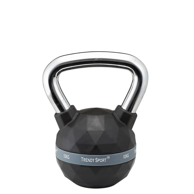 Trendy Exclusiv Kettlebell Chrom-Gummi 6-24kg