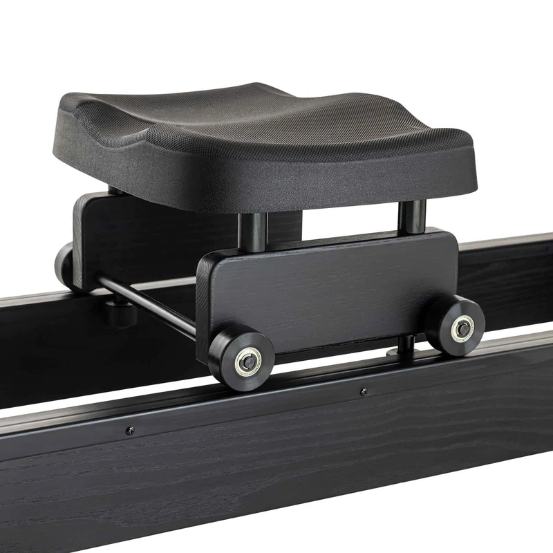 Fluid Rower Rudergerät Apollo Plus Black inkl. Pulsempfänger + Brustgurt