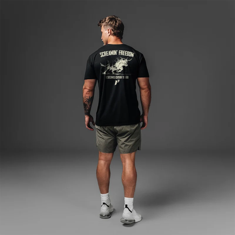 Screamin' Freedom Bull Tee