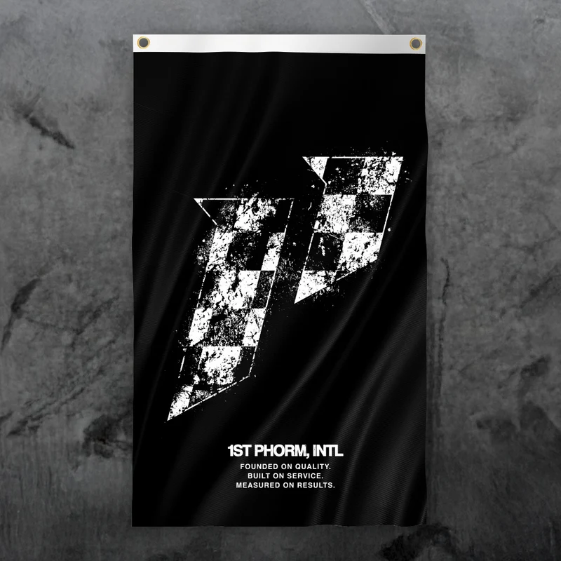 Checkered Race Wall Flag