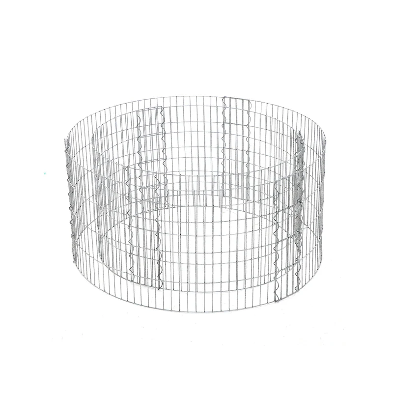 Gabione Ø 90 cm, Höhe 40 cm