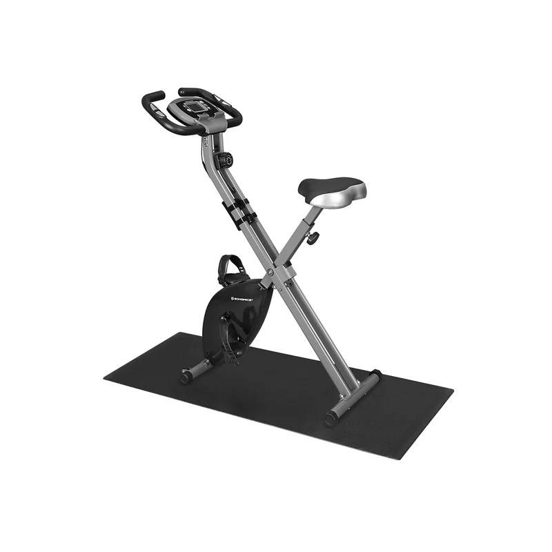 Klappbares Fitnessbike mit Handyhalterung