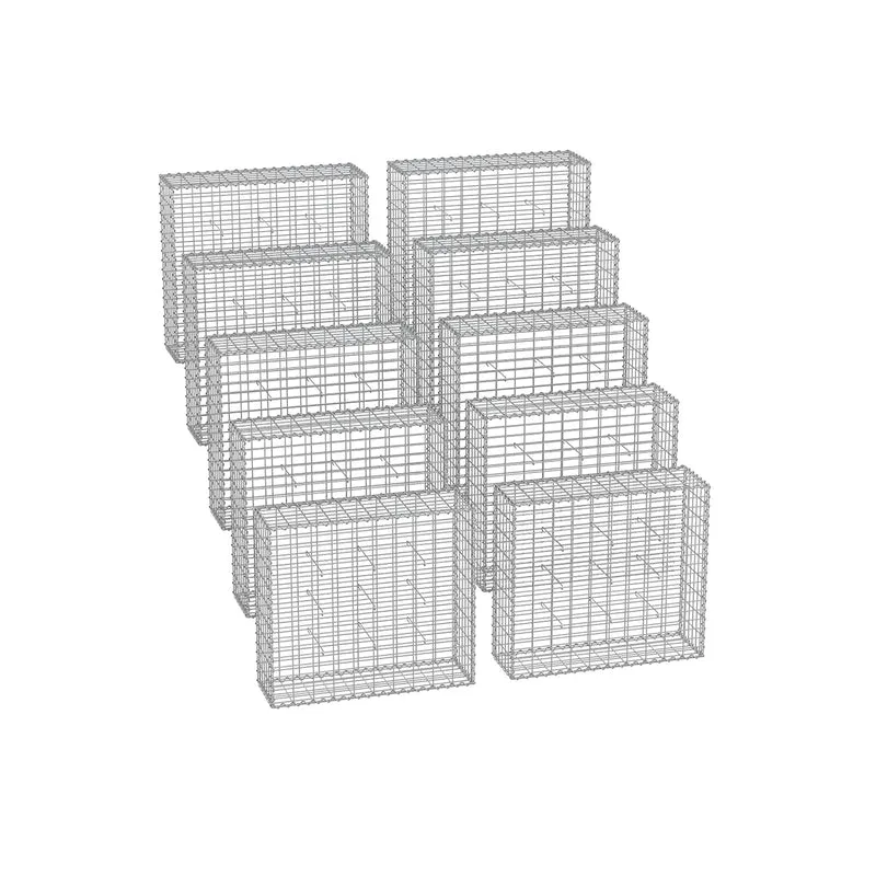 Gabionenkörbe verzinkt mit 5 x 10 cm Maschenweite