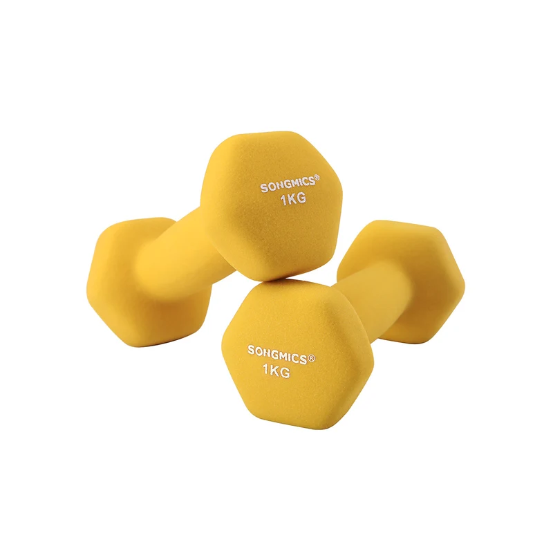 Hanteln 2 x 1 kg Gelb