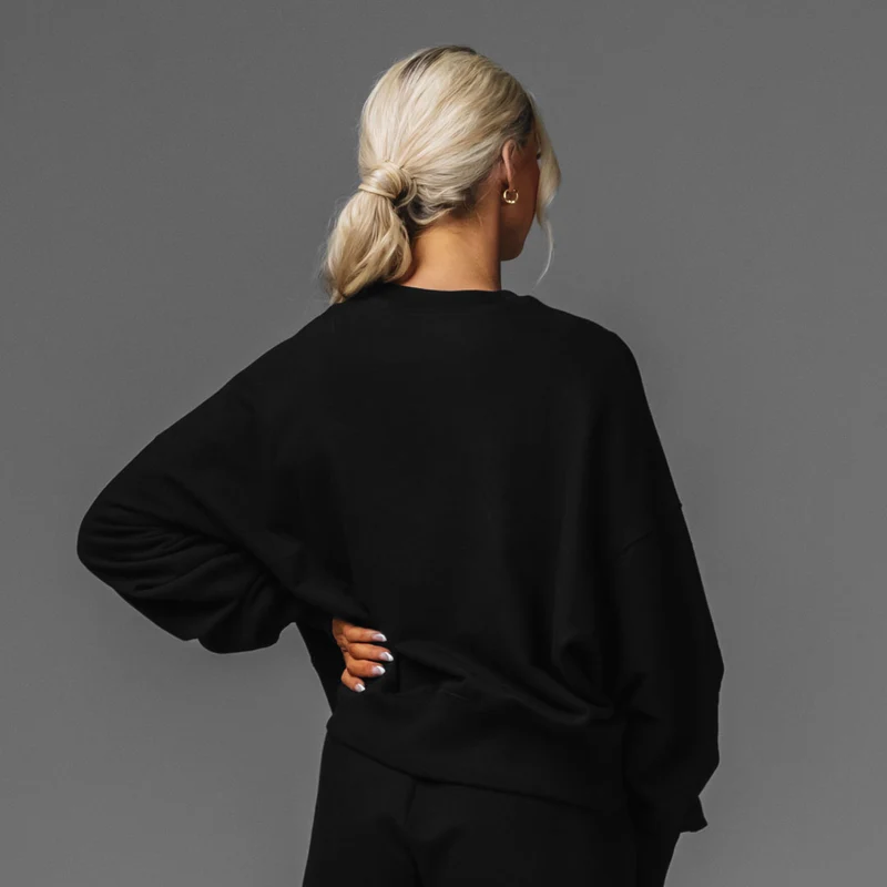 Classic Cropped Crew Sweatshirt