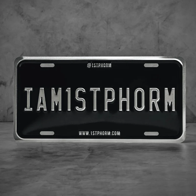 I Am 1st Phorm License Plate