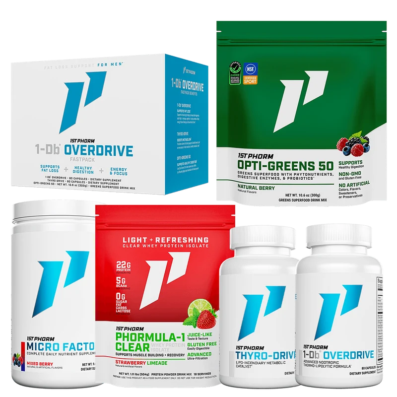 Lactose-Free Fat Loss Essentials Stack For Men