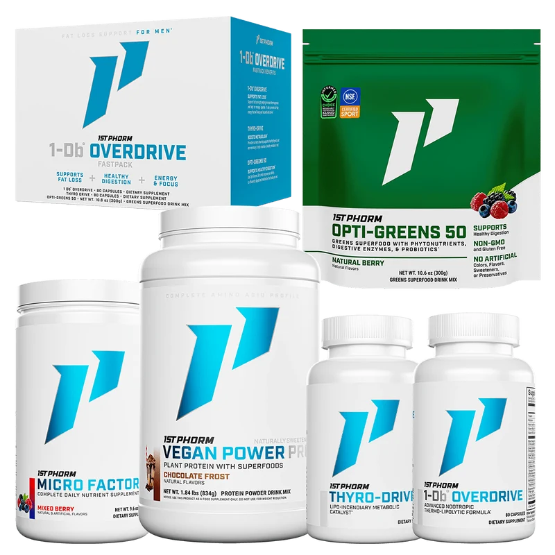 Vegan Fat Loss Essentials Stack For Men