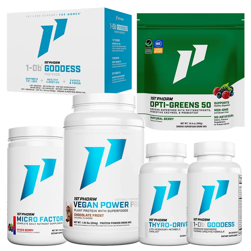 Vegan Fat Loss Essentials Stack For Women