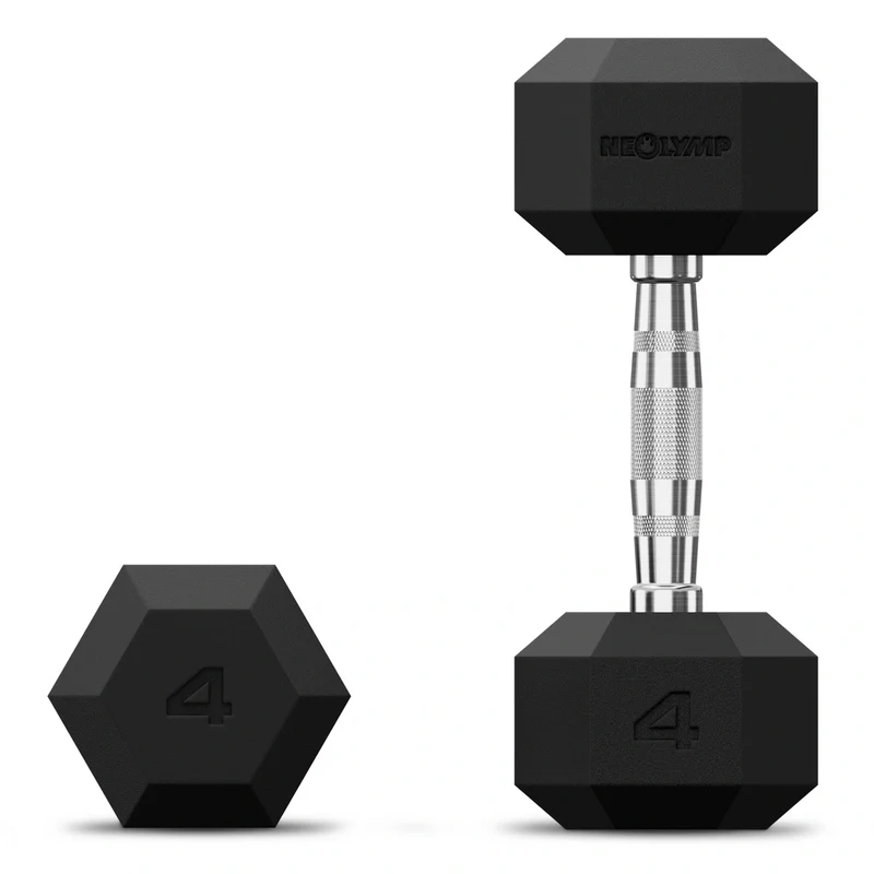 Hexagon Hanteln mit TPU-Ummantelung, 2er Sets 1 bis 50 kg