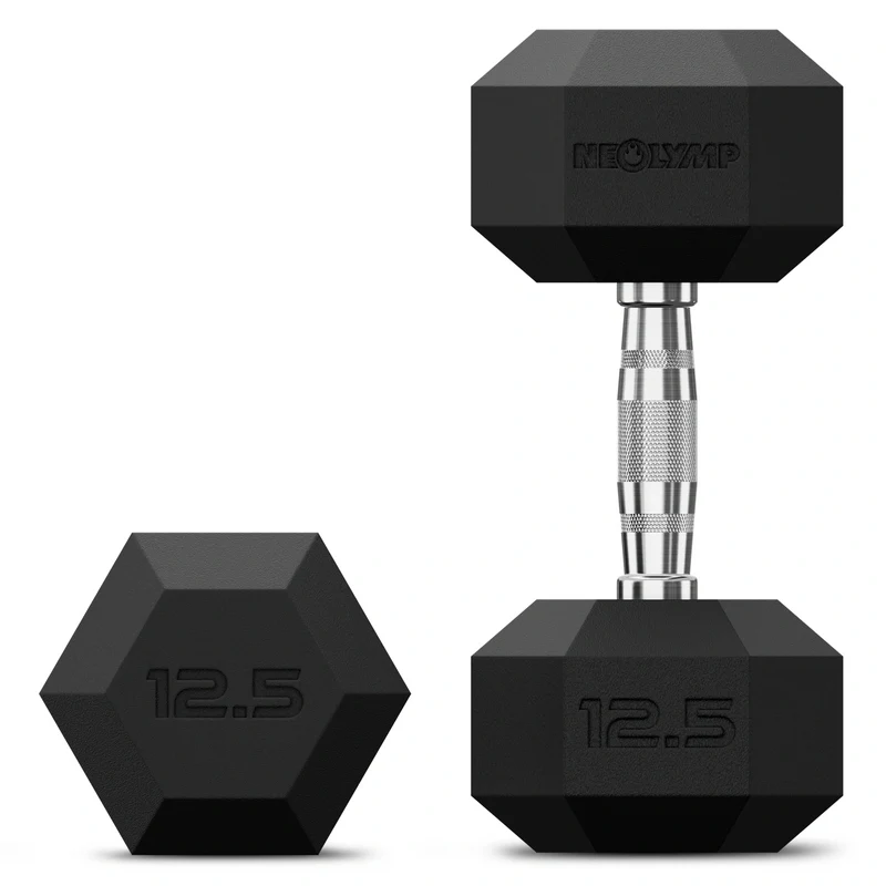 Hexagon Hanteln mit TPU-Ummantelung, 2er Sets 1 bis 50 kg