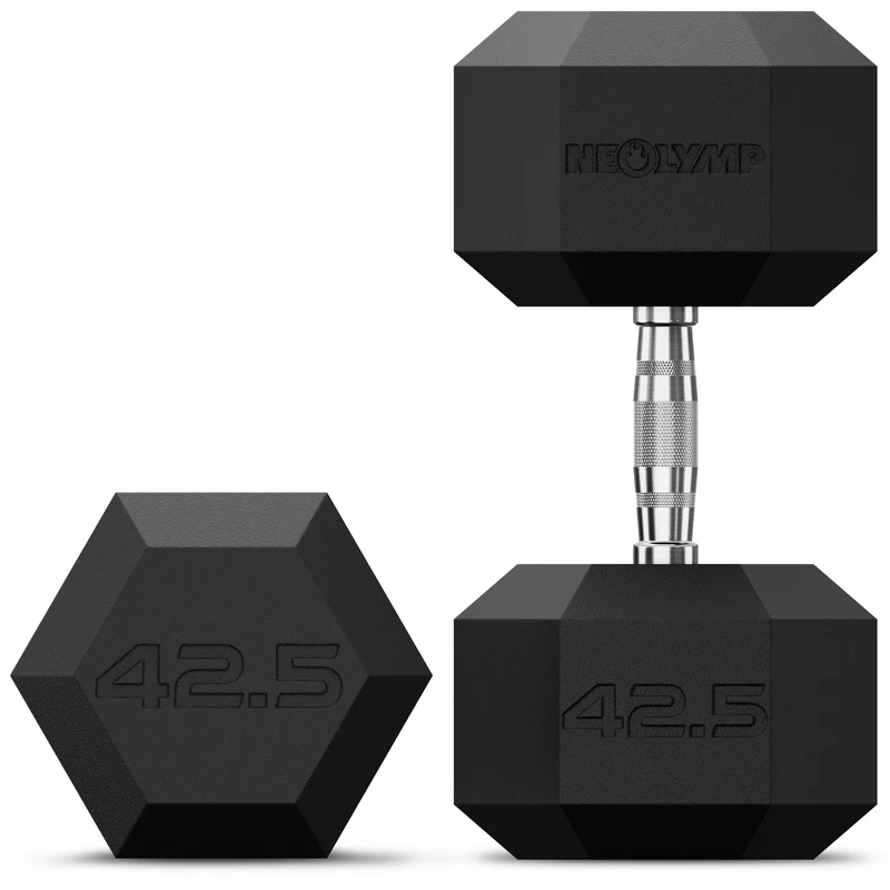 Hexagon Hanteln mit TPU-Ummantelung, 2er Sets 1 bis 50 kg