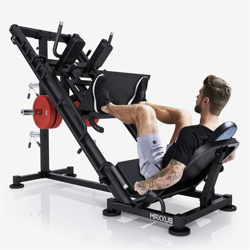 Beinpresse 2in1 - Hackenschmidt und Beinpresse