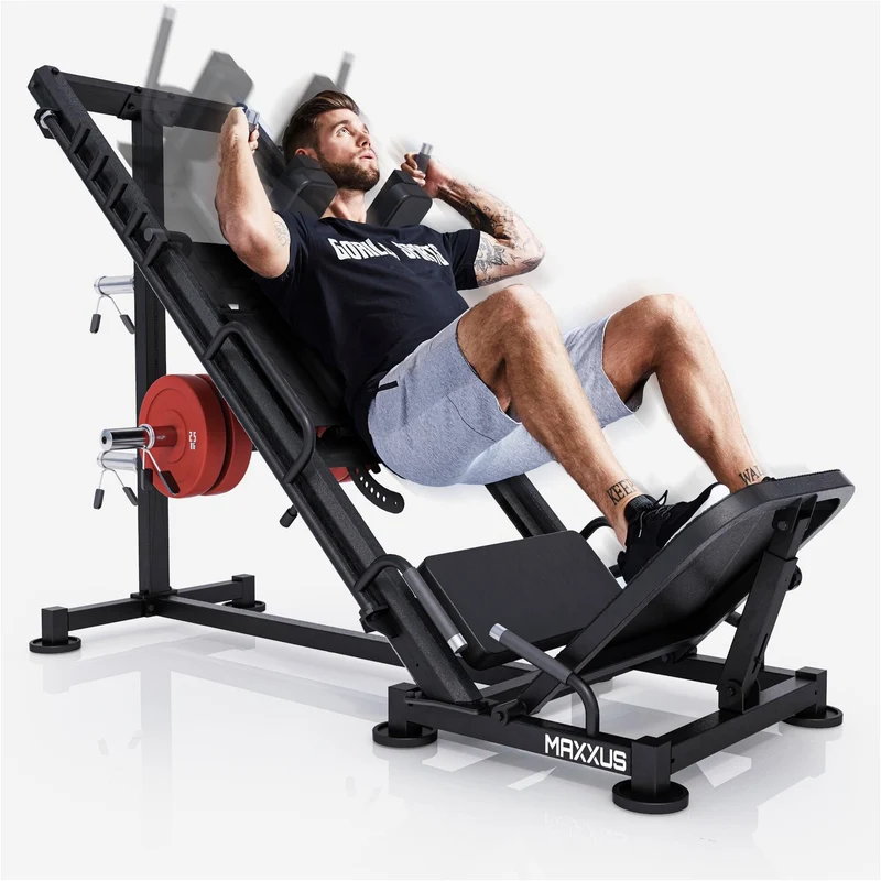 Beinpresse 2in1 - Hackenschmidt und Beinpresse