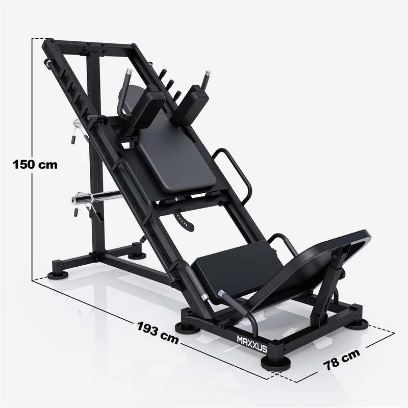 Beinpresse 2in1 - Hackenschmidt und Beinpresse