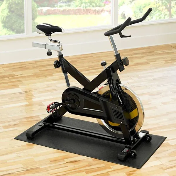 FITMatts Exercise Equipment Mat, Durable PVC Floor Protector For Cardio Equipment, 36 X 48 Inches