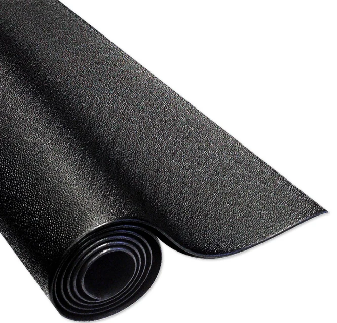 FITMatts Exercise Equipment Mat, Durable PVC Floor Protector For Cardio Equipment, 36 X 48 Inches
