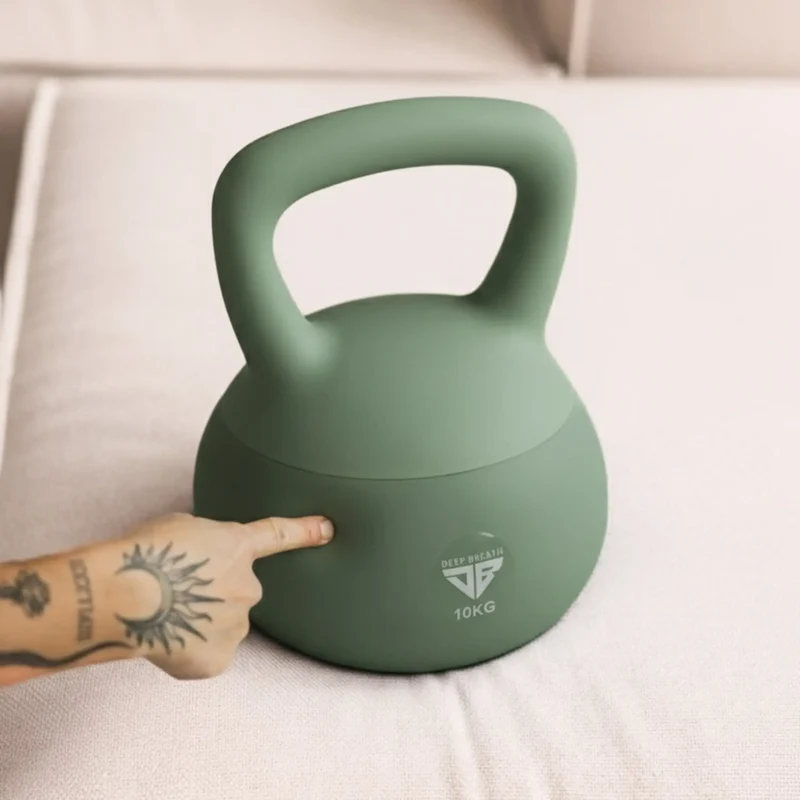 4 Soft Kettlebells - Olive Bundle