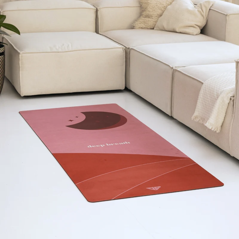Training and Yoga Mat - Red Moon XL