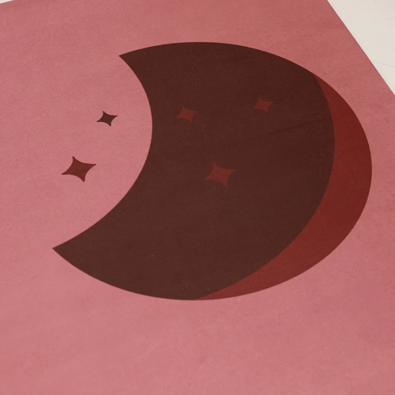 Training and Yoga Mat - Red Moon XL