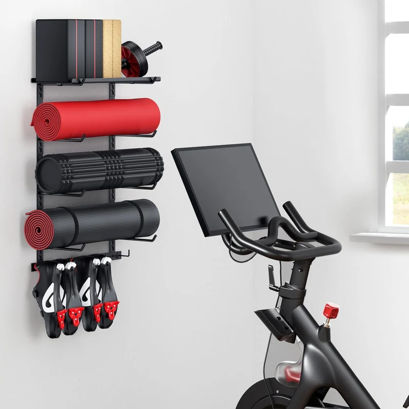 Home Gym Wall Storage Shelf